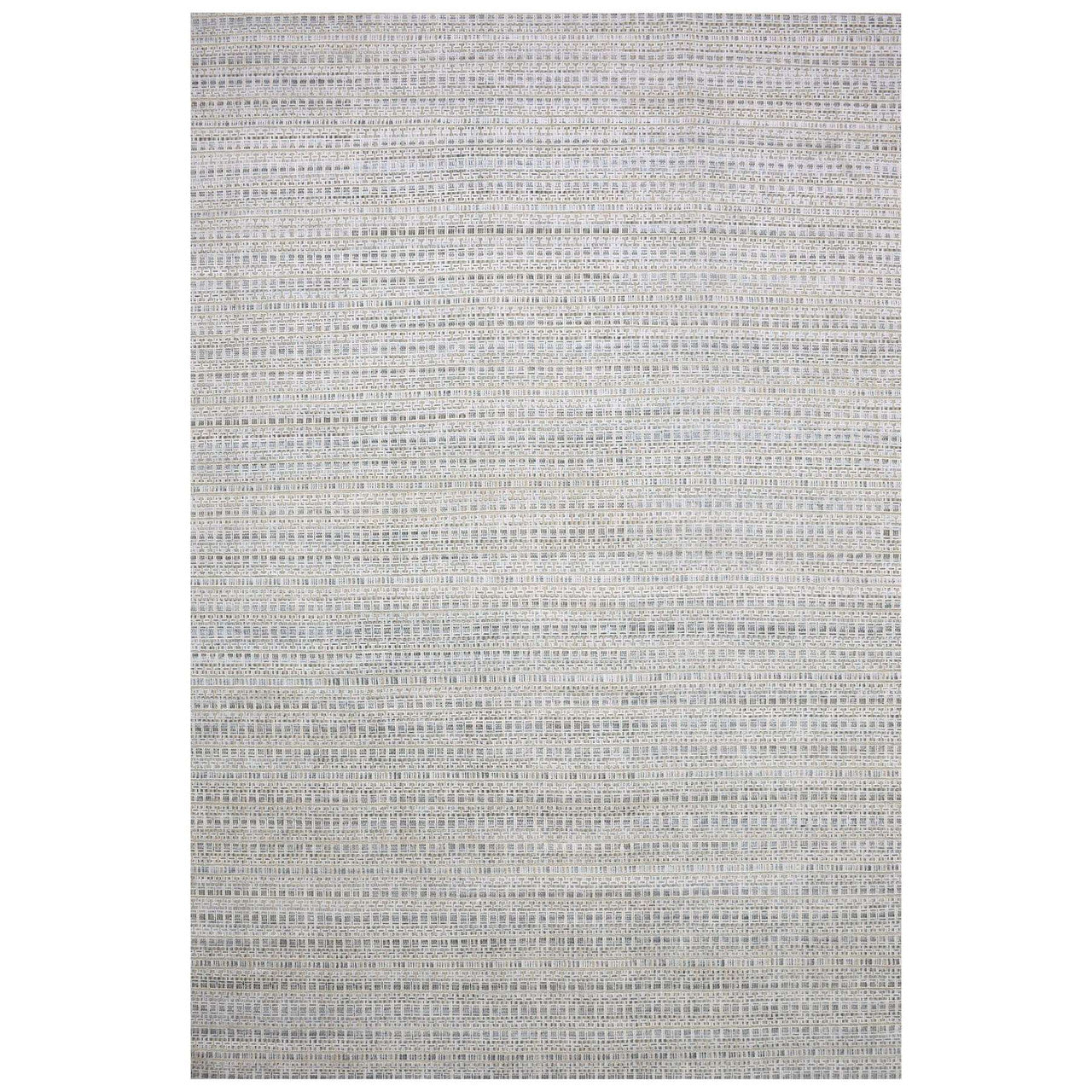 Gray 14'0" x 20'4" Modern and Contemporary Hand knotted Wool/Silk Rug - Sku: O075173