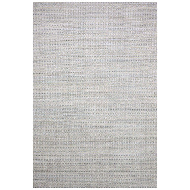 Modern and Contemporary Wool & Silk Hand Knotted Rug Grey No Border 14.0X20.4 -O075173