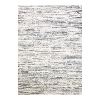 Modern and Contemporary Wool & Silk Hand Knotted Rug Ivory No Border 9.10X13.10 -O075254
