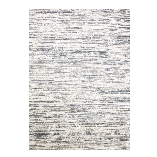 Modern and Contemporary Wool & Silk Hand Knotted Rug Ivory No Border 9.10X13.10 -O075254