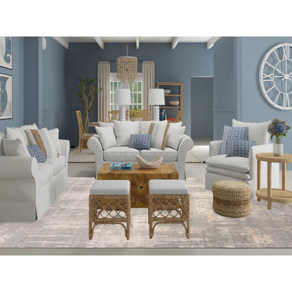 Modern and Contemporary Wool & Silk Hand Knotted Rug Grey No Border 10.0X14.1 -O075334