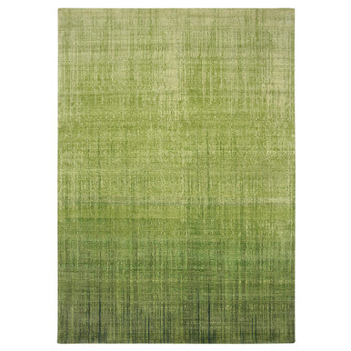 Modern and Contemporary Wool Hand Knotted Rug Green No Border 9.0X12.3 -O075482