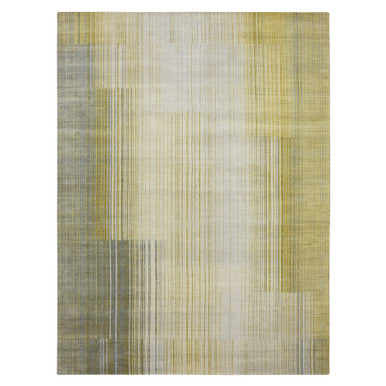 Modern and Contemporary Wool Hand Knotted Rug Grey No Border 9.2X12.4 -O075506