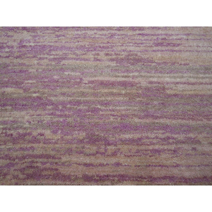 Modern and Contemporary Wool Hand Knotted Rug Pink 8.1x10.3 -O075513