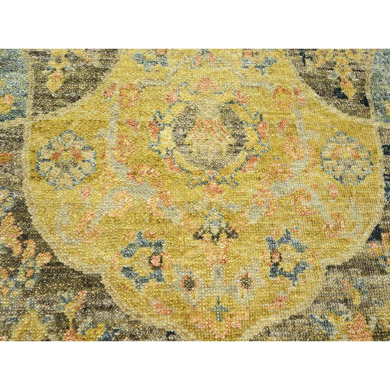Black 11'11" x 15'7" Fine Oriental Hand knotted Wool Rug - Sku: O075560