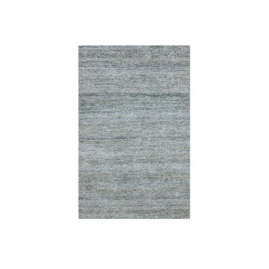 Modern and Contemporary Silk Hand Knotted Rug Grey 3.10x6.1 -O075654