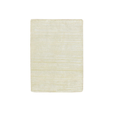 Modern and Contemporary Wool & Silk Hand Knotted Rug Ivory 2.0x3.0 -O075661
