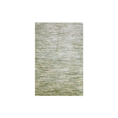 Modern and Contemporary Wool Hand Knotted Rug Green 2.0x3.0 -O076090