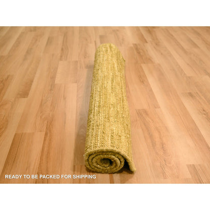 Modern and Contemporary Wool Hand Knotted Rug Brown 2.0x3.0 -O076092