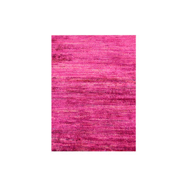 Modern and Contemporary Sari Silk Hand Knotted Rug Pink 2.0x3.0 -O076098
