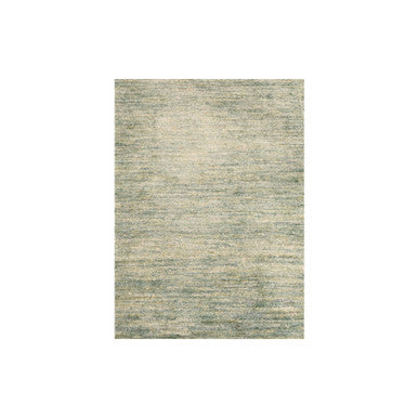 Modern and Contemporary Sari Silk Hand Knotted Rug Green 2.0x3.0 -O076099