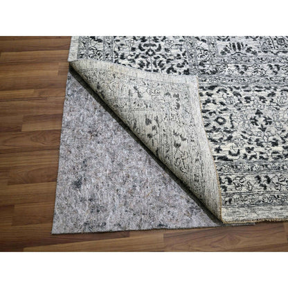 Mamluk Wool Hand Knotted Rug Ivory 14.11x20.0 -O076119