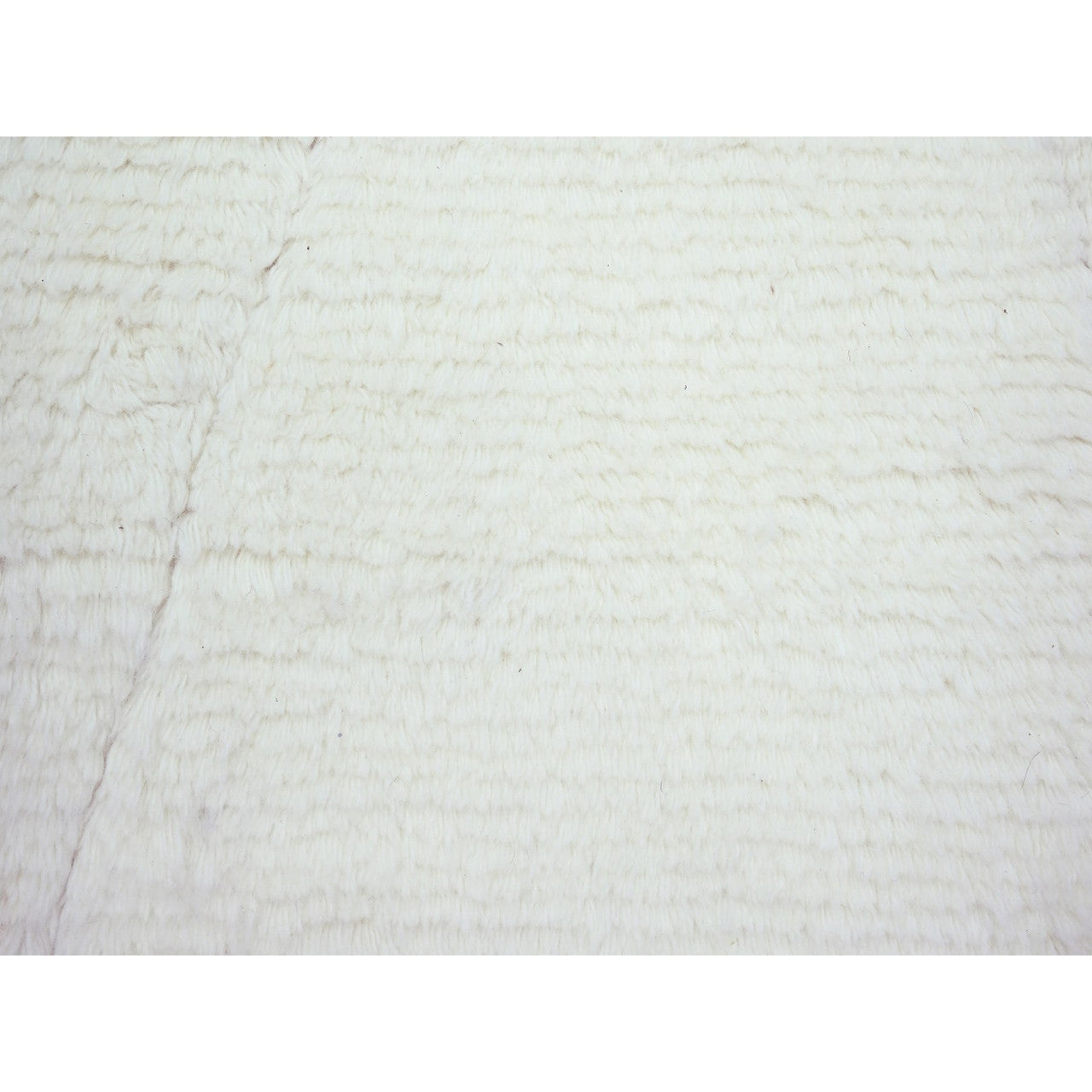 Ivory 9'1" x 12'3" Modern and Contemporary Hand knotted Wool Rug - Sku: O076219