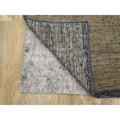 Modern and Contemporary Wool Hand Knotted Rug Brown 6.0x9.2 -O076246