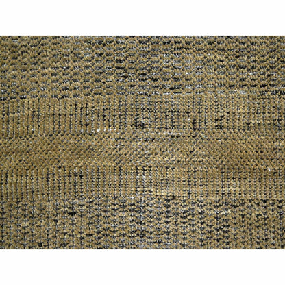 Modern and Contemporary Wool Hand Knotted Rug Brown 6.0x9.2 -O076246