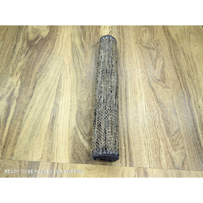 Modern and Contemporary Wool Hand Knotted Rug Brown 2.0x3.0 -O076261