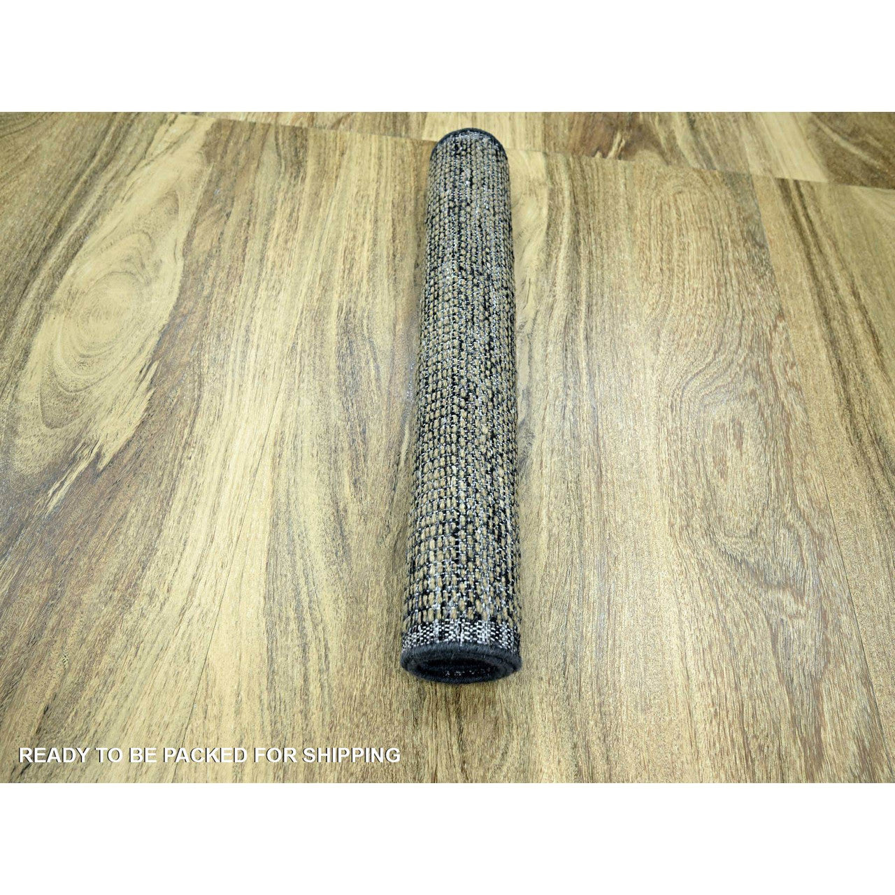 Brown 2'0" x 3'0" Modern and Contemporary Hand knotted Wool Rug - Sku: O076262