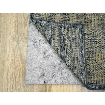 Modern and Contemporary Wool Hand Knotted Rug Brown 2.6x8.0 -O076264