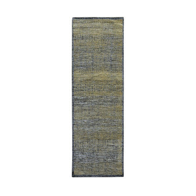 Modern and Contemporary Wool Hand Knotted Rug Brown 2.6x8.0 -O076265