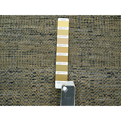 Modern and Contemporary Wool Hand Knotted Rug Brown 2.6x8.0 -O076265