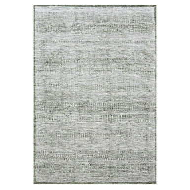 Modern and Contemporary Wool Hand Knotted Rug Green 9.9x13.10 -O076277