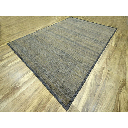 Modern and Contemporary Wool Hand Knotted Rug Brown 10.0x14.0 -O076282
