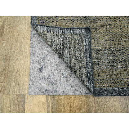 Modern and Contemporary Wool Hand Knotted Rug Brown 10.0x14.0 -O076282