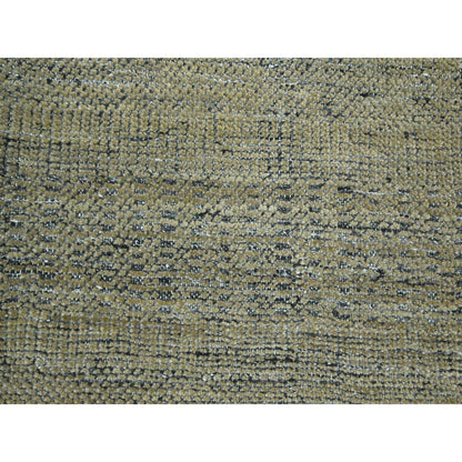 Modern and Contemporary Wool Hand Knotted Rug Brown 10.0x14.0 -O076282