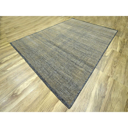 Modern and Contemporary Wool Hand Knotted Rug Brown 10.0x14.0 -O076283