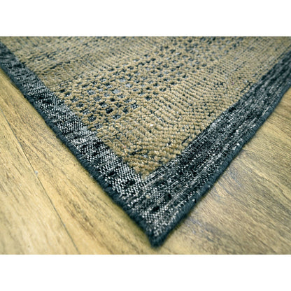 Modern and Contemporary Wool Hand Knotted Rug Brown 10.0x14.0 -O076283