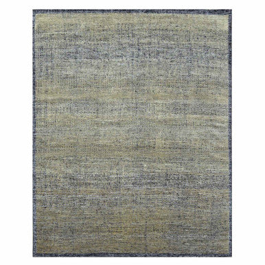 Modern and Contemporary Wool Hand Knotted Rug Brown 11.10x15.0 -O076288