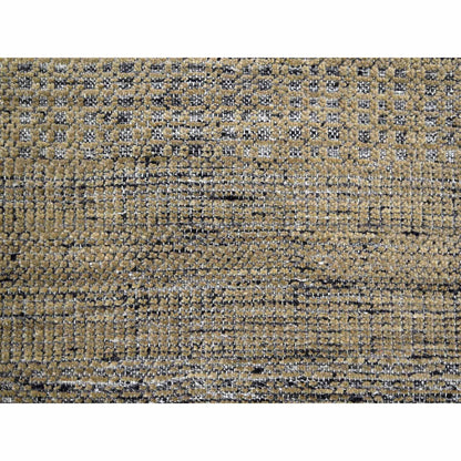 Modern and Contemporary Wool Hand Knotted Rug Brown 11.10x15.0 -O076288