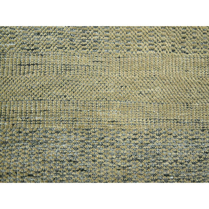 Modern and Contemporary Wool Hand Knotted Rug Brown 10.0x10.0 -O076289