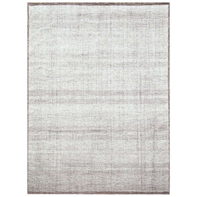 Modern and Contemporary Wool Hand Knotted Rug Red 8.9x12.1 -O076296