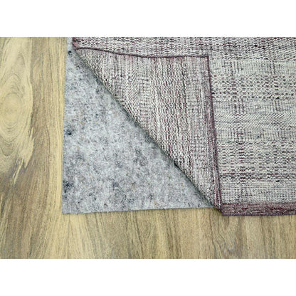 Modern and Contemporary Wool Hand Knotted Rug Red 8.9x12.1 -O076296