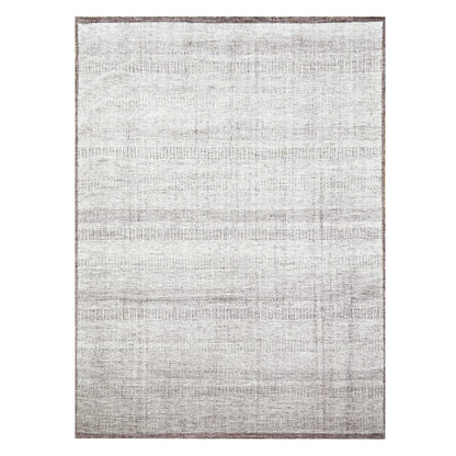 Modern and Contemporary Wool Hand Knotted Rug Red 9.0x12.0 -O076297