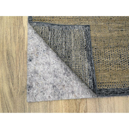 Modern and Contemporary Wool Hand Knotted Rug Brown 6.0x9.3 -O076302