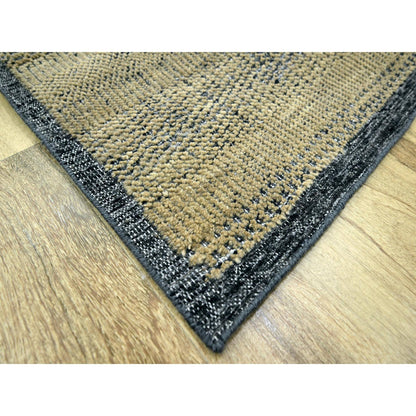 Modern and Contemporary Wool Hand Knotted Rug Brown 6.0x9.3 -O076302