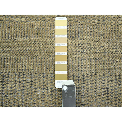 Modern and Contemporary Wool Hand Knotted Rug Brown 6.0x9.3 -O076302