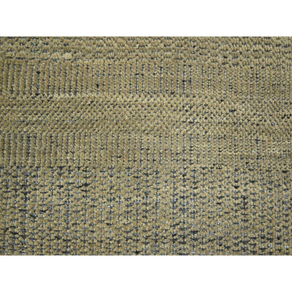 Modern and Contemporary Wool Hand Knotted Rug Brown 6.0x9.3 -O076302