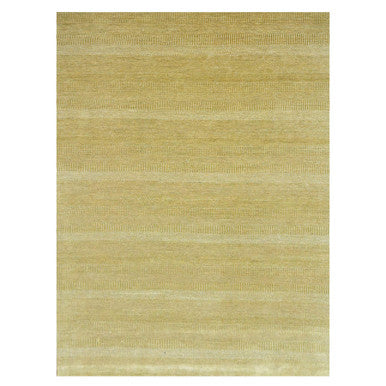 Modern and Contemporary Wool & Silk Hand Knotted Rug Brown 9.0x12.0 -O076329