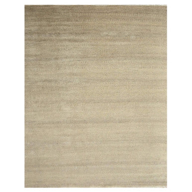 Modern and Contemporary Wool & Silk Hand Knotted Rug Brown 11.11x15.0 -O076330