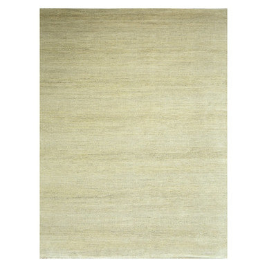 Modern and Contemporary Wool & Silk Hand Knotted Rug Brown 9.1x12.3 -O076341
