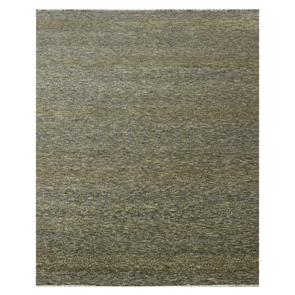 Modern and Contemporary Wool & Silk Hand Knotted Rug Brown 8.0x10.0 -O076344