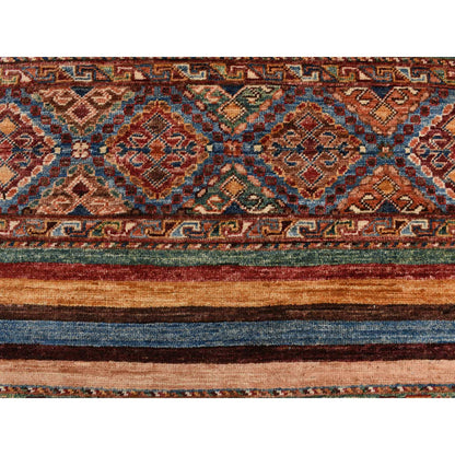 Kazak Wool Hand Knotted Rug Red No Border 2.10X8.4 -O078216