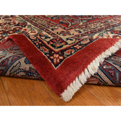 Persian Wool Hand Knotted Rug Red 10.0x13.9 -O078224