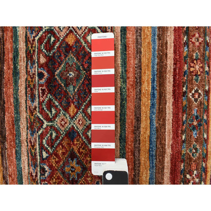 Kazak Wool Hand Knotted Rug Red No Border 2.10X7.10 -O078243
