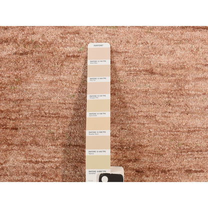 Modern and Contemporary Sari Silk Hand Knotted Rug Brown No Border 2.0X3.1 -O078296