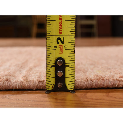 Modern and Contemporary Sari Silk Hand Knotted Rug Brown No Border 2.0X3.1 -O078296