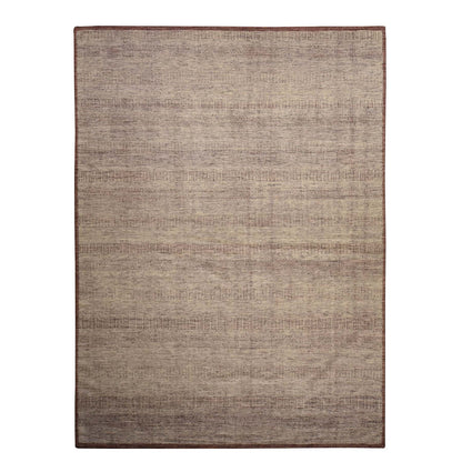 Modern and Contemporary Wool Hand Knotted Rug Red 10.0X14.0  -O078331